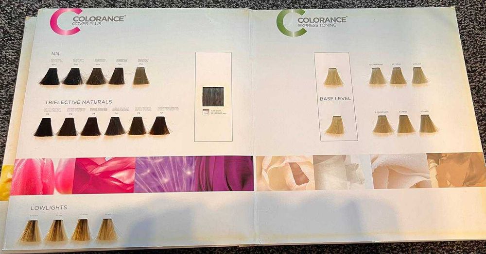 Paleta kolorów farb do włosów Goldwell Colorance