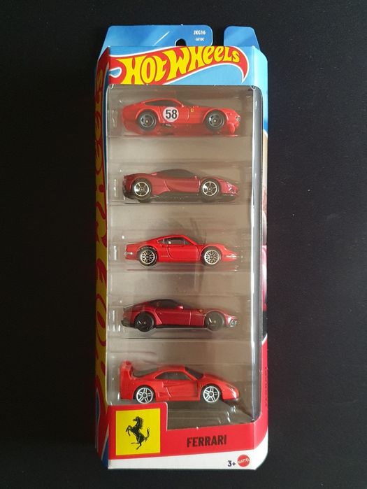 Hot Wheels Ferrari 5 Pack