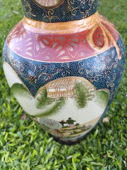 Vaso grande Satsuma oriente