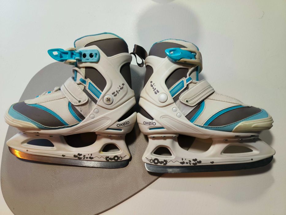 Łyżwy dziecięce rozm.36 młodzieżowe