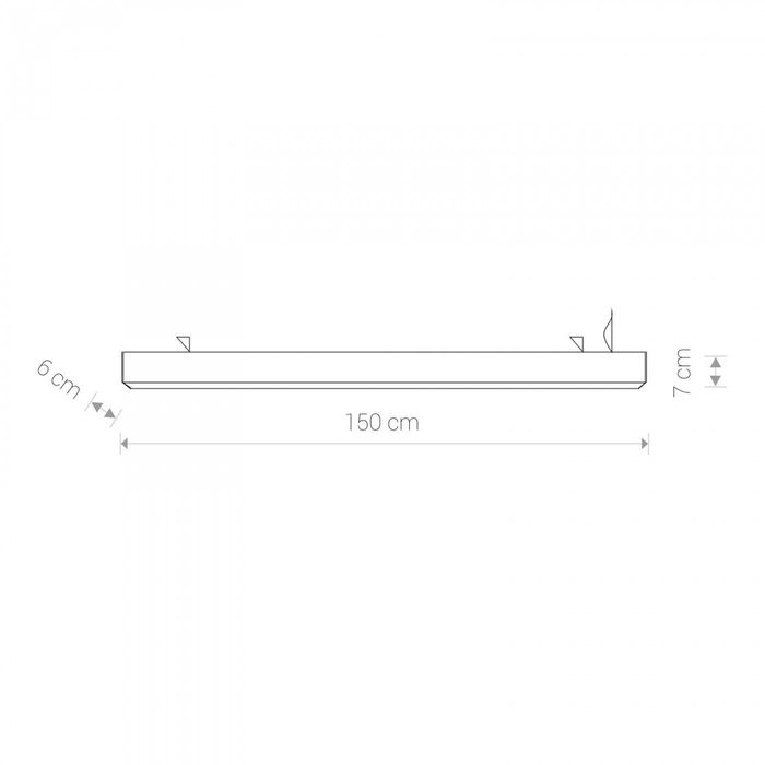 Lampa sufitowa LED: HALL LED graphite 9357 Nowodvorski Lighting