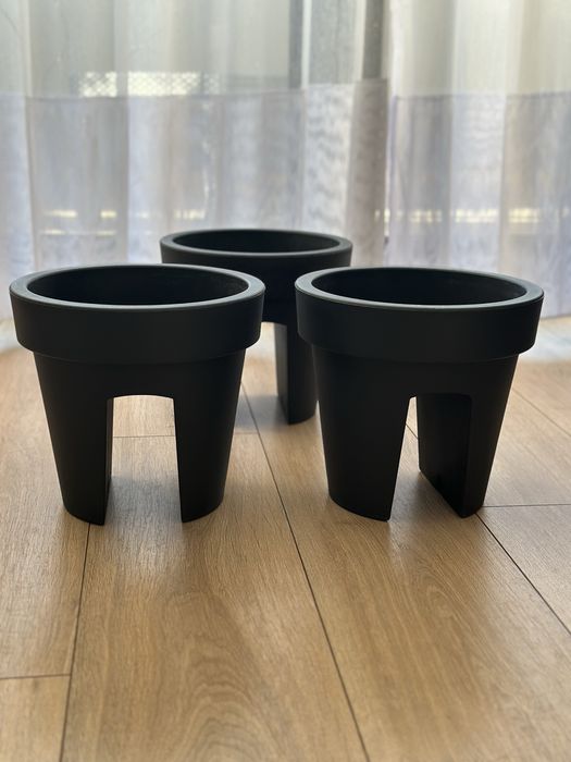 5 doniczek na balkon balustradę