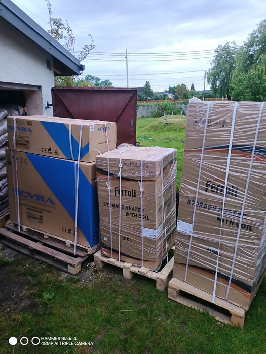 Nowa Pompa Ciepła SEVRA 10 kW + Zasobniki Ferroli 200L/100L.