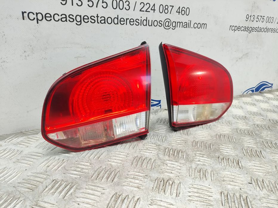 Farolins de mala direito esquerdo originais VW Volkswagen Golf 6 VI