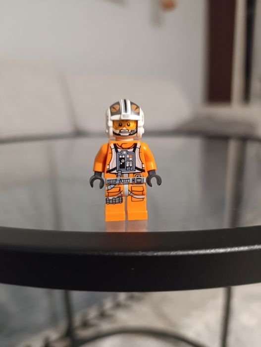 Rebel x-wing pilot (Theron nett) Lego Minifigure