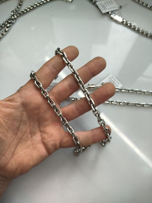 Срібний ланцюжок 90г чоловічий, мужская серебряная цепочка 925