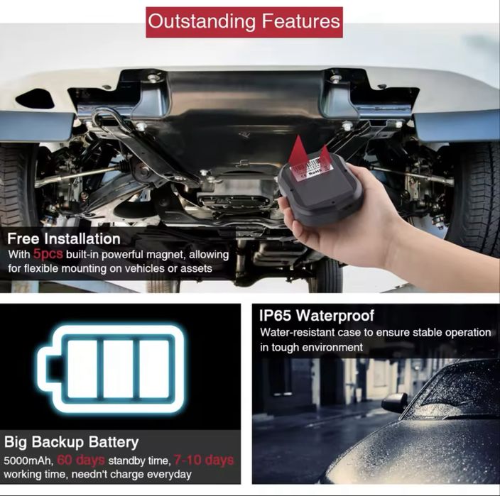 (NOVO) Tracker/Localizador GPS - TK905