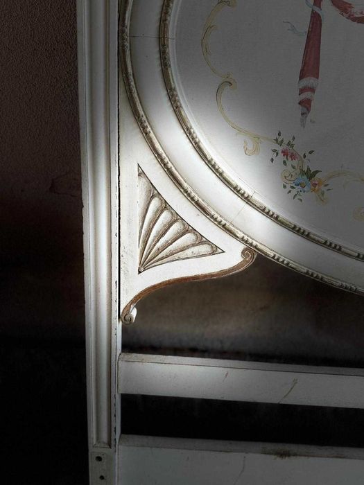 Cama antiga original Rococó / Império Circa. 1800