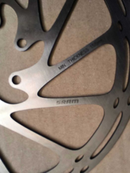 par de discos Sram Centerline 180mm novos