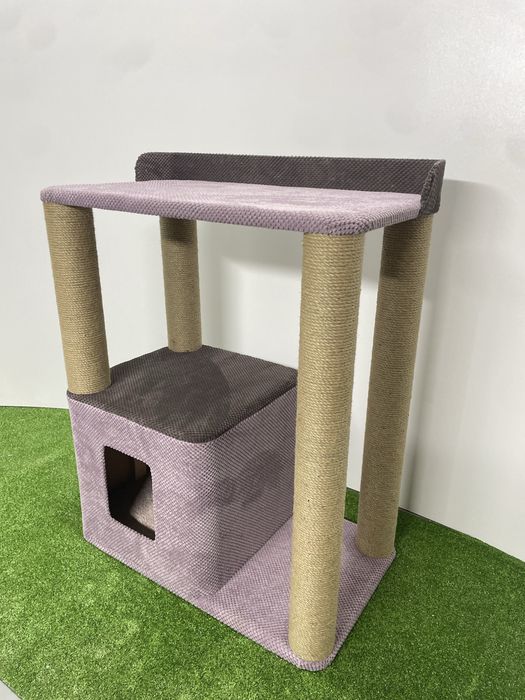 Кігтеточка. Комплекс для котика. Дряпка для кота. Лежанка для кота.