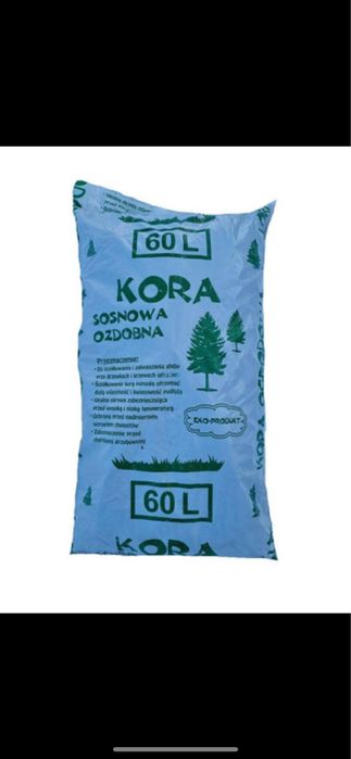 Kora sosnowa workowana 60l