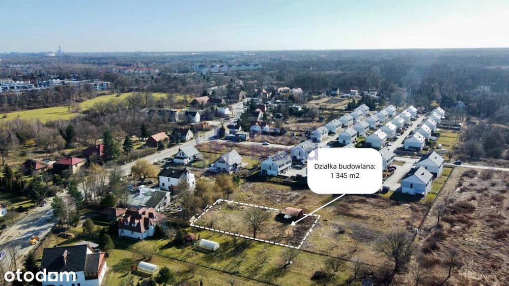 Działka w zielonej okolicy | Marszowice, Wrocław