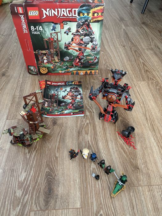 LEGO Ninjago 70626 – komplet, instrukcja + pudełko Wrocław Krzyki