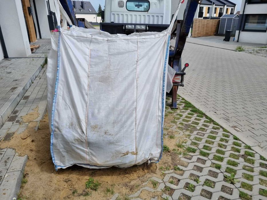 Worki BIG BAG na gruz, odpady remontowe, worek bag, wąskie bramy