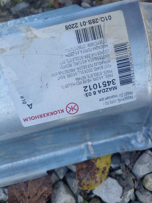 Mazda 6 progi nowe 03-07 kombi próg reperaturka Szynwałd • OLX.pl