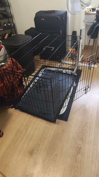 Jaula Outech de Metal para Cães L