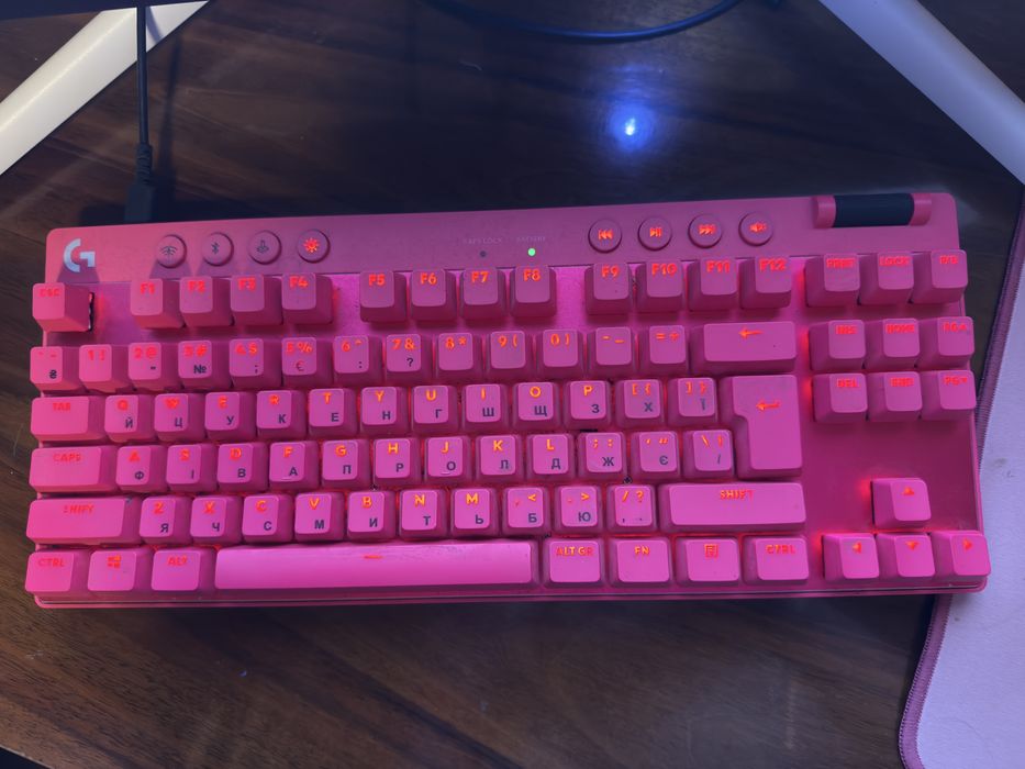Logitech G Pro X TKL Różowy