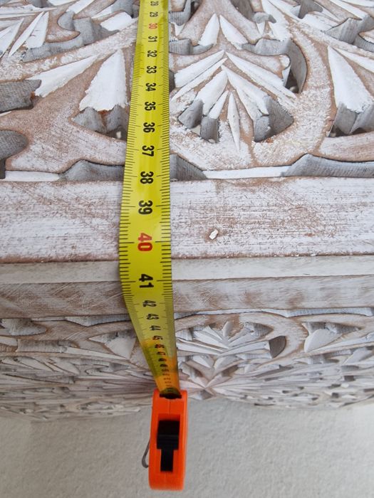 Mesa de apoio chique estilo rústico