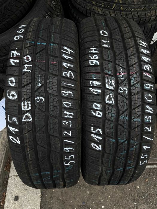 2 szt. opony demo zimowe 215/60r17 96H Continental ContiWinterContact