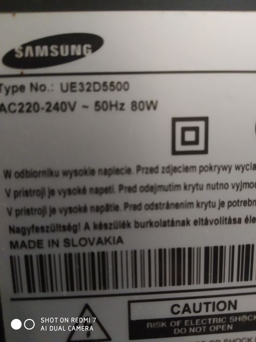 Samsung ue32 D 5500