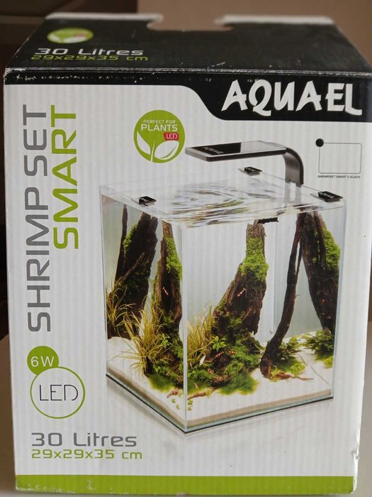 Акваріум Aquael Shrimp Set Smart 30 л – повний набір, б/у