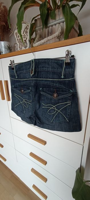 Krótkie spodenki szorty jeansowe NEXT rozm. 38/M