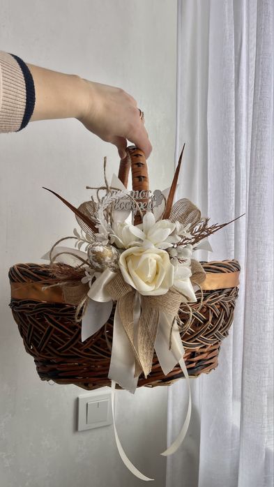 великодні кошики, великодній декор, корзини пасхальні місто Звягель