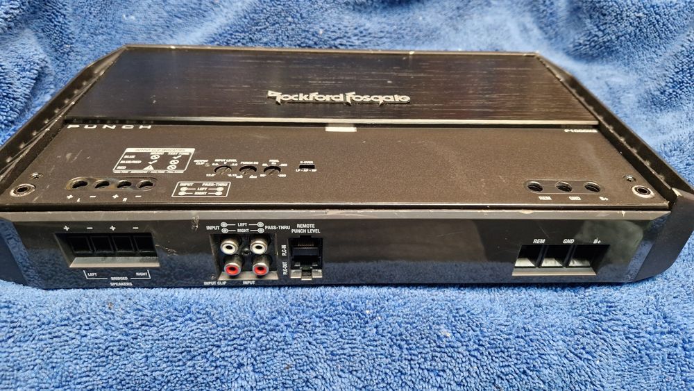 Rockford Fosgate Punch P1000x2 mocne dwa kanały klasa AB