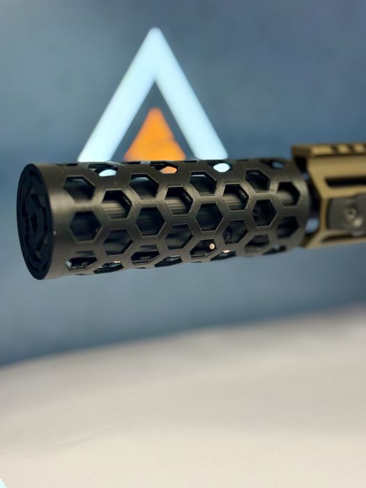 Δ-MS01 — Modular Suppressor System ( Supressor de airsoft modular )