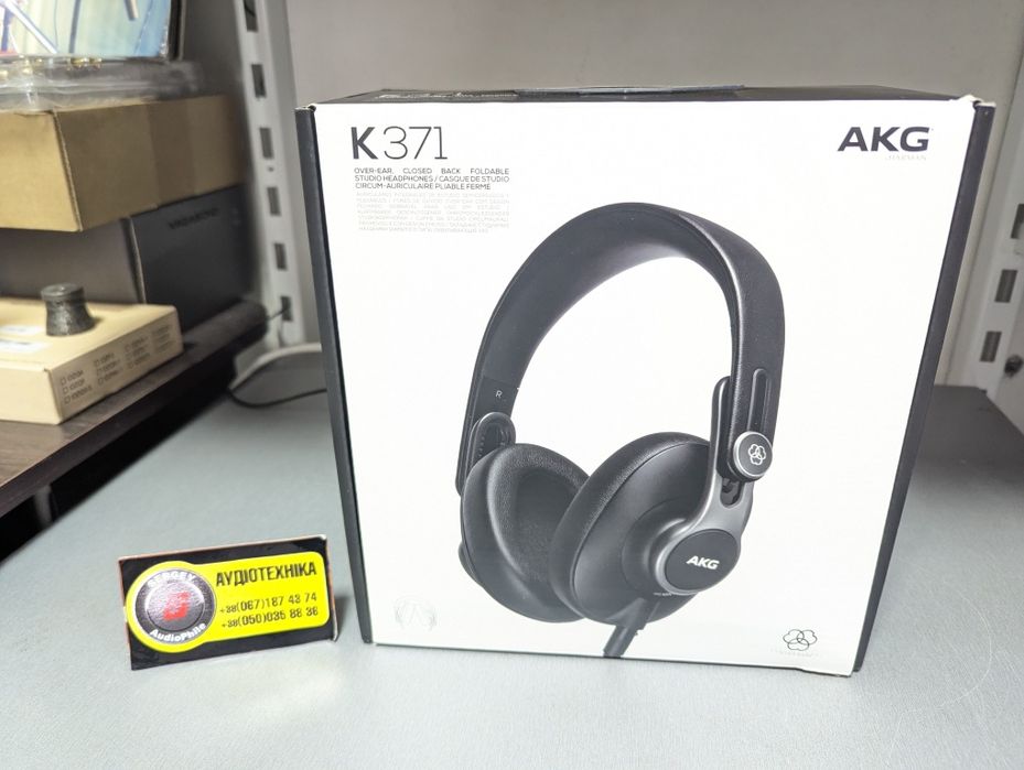 НОВЫЕ! Студийные наушники AKG K 371. Гарантия!