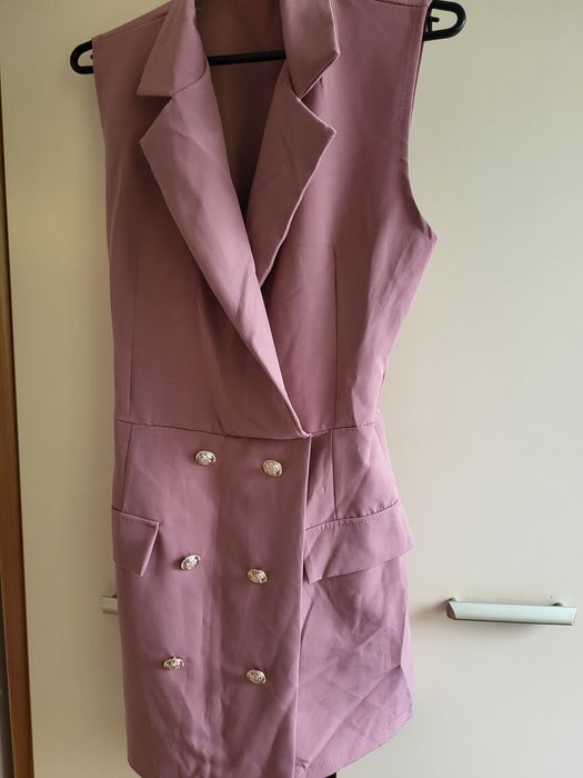 Kombinezon damski - nowy pudrowy róż