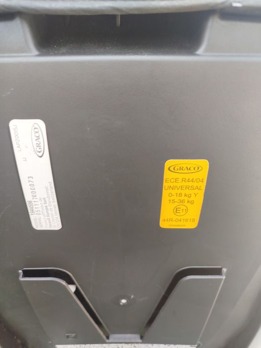 Cadeira Auto Milestone Grupo 0+-1-2-3 (De 0 a 36 kg)