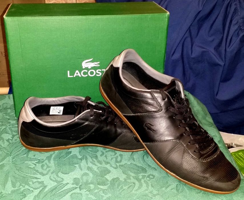 Мужские Кроссовки,мокасины,Лакоста,Lacoste,кожа,обувь,кеды.