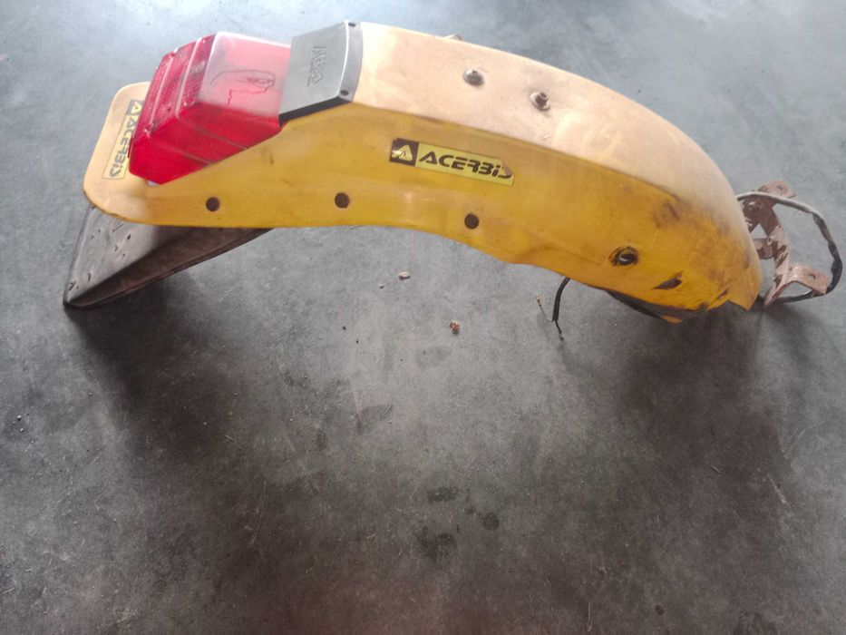 błotnik tył cross lampa zadupek ogon rm250 cr250 dt125 yz250 125