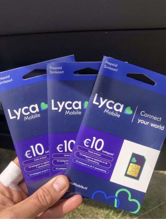 Sim karta holenderska bez rejestracji