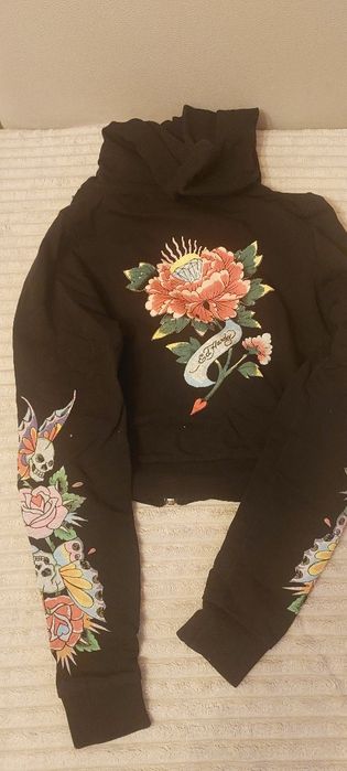 Super modny dress Ed Hardy bluza z kapturem i spodnie