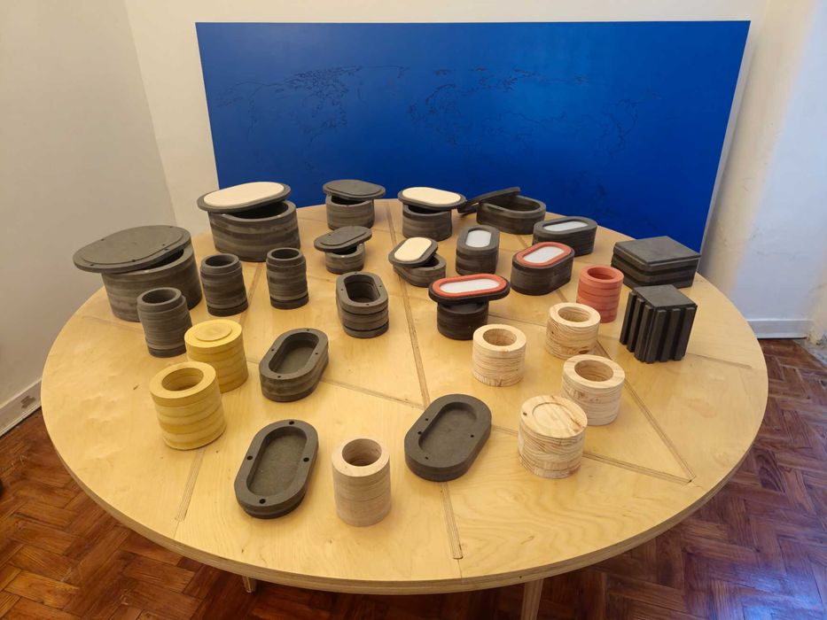 Caixa matriosca em valchromat