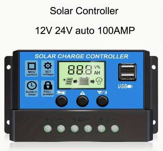 Сонячний контролер заряду 100А.