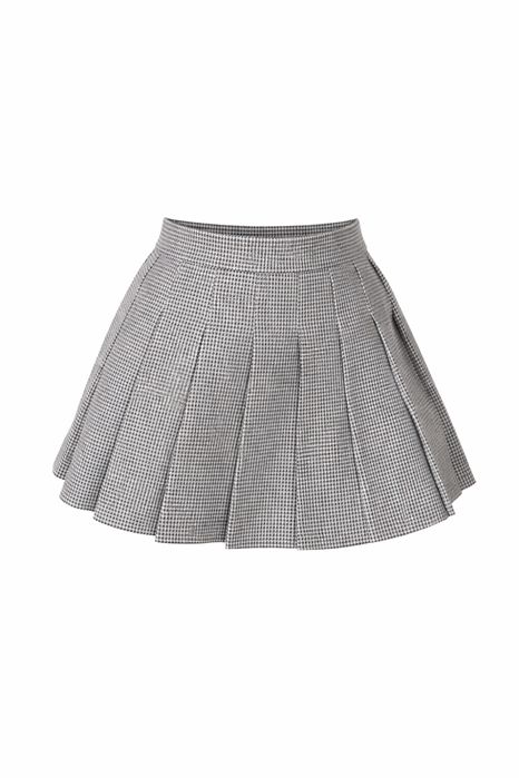 Спідниця в клітинку чорно-біла українського бренду