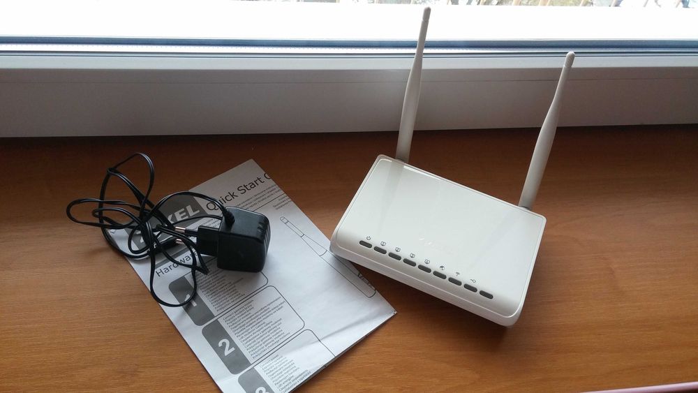 Bezprzewodowy router domowy N ZyXEL Model: NBG-418N