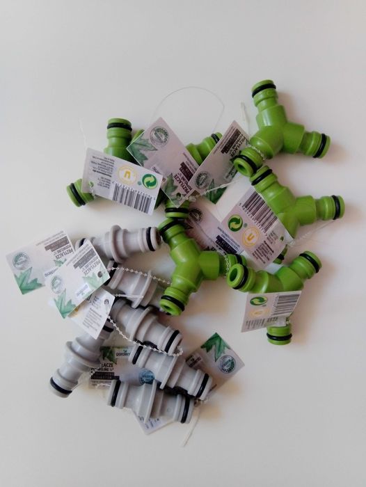 14x przyłącze 7x podwójne 7x potrójne do węża ogrodowego 1/2" gardenic