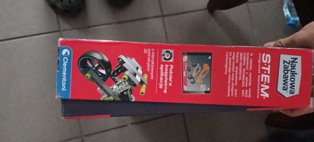 NOWE KLOCKI CLEMENTONI, Samochód i konstrukcje mechaniczne. 60595.