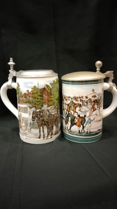 Кружки пивные коллекционные.Карета.