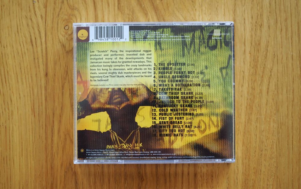 Lee Perry The Upsetter CD