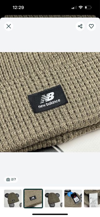 Шапка       New Balance оригінал