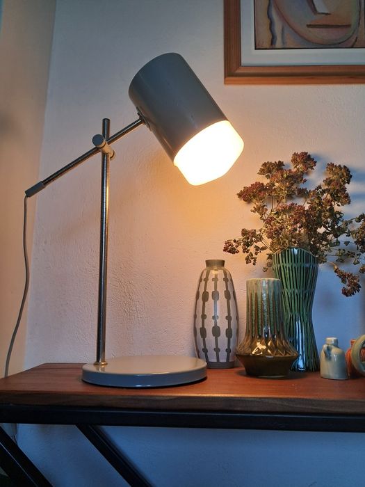 Lampka biurkowa, stołowa PRL  vintage