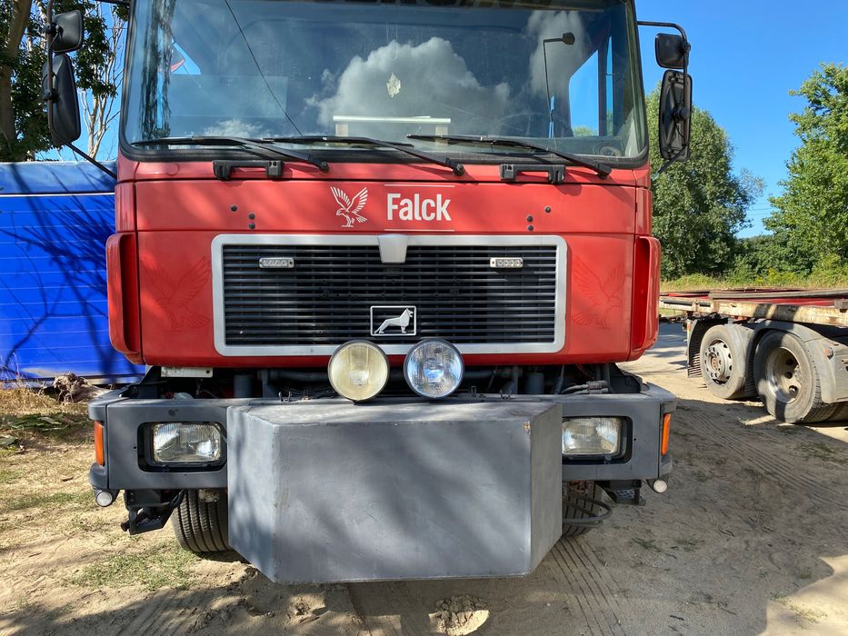 MAN F90 33.502 6x6 V10 manual ZF WSK Rama do zabudowy