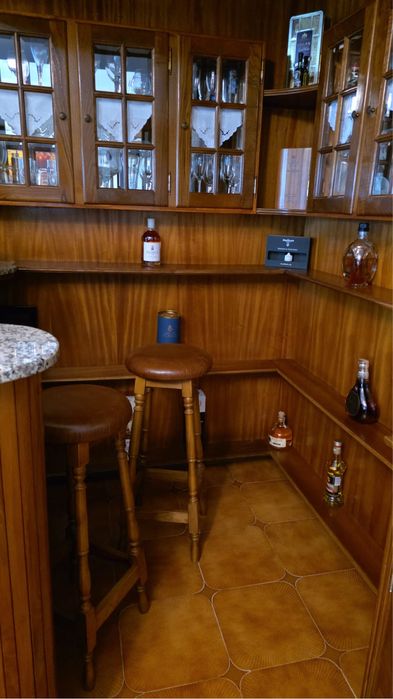 Bar de canto para sala + móvel