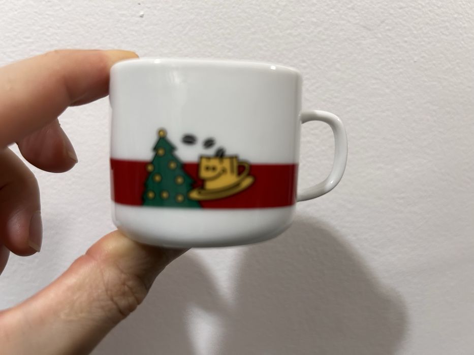 Chávenas café com pires