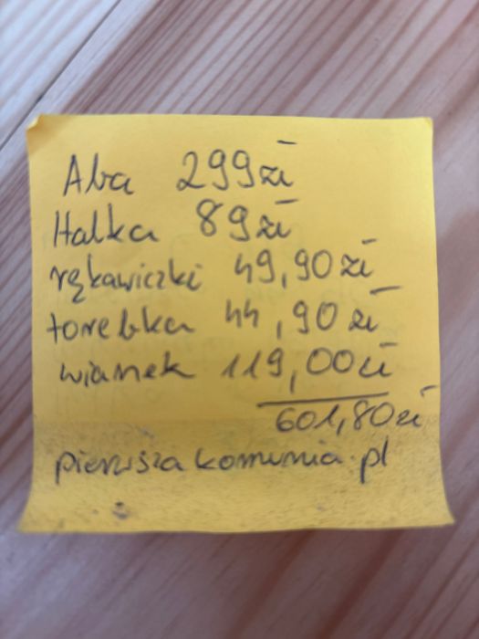 Alba komunijna roz 146
